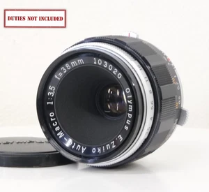 Rare [Top MINT] Olympus E Zuiko Auto Macro 38mm f/3.5 Lens for PEN F FT FV JAPAN - Picture 1 of 23