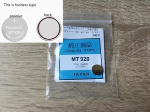 Batería condensador reloj Panasonic MT920 1 PIEZA - Imagen 1 de 3