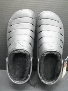 Rugged Shark Men's Size 9 Lined EVA Black Clogs - Picture 1 of 5
