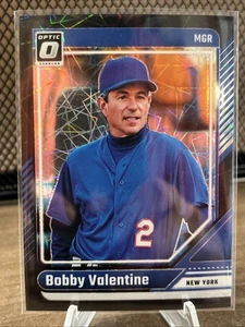 Bobby Valentine 2024 Panini Donruss Baseball Optic Black Velocity /39 #100 - Picture 1 of 2