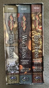 DragonLance: Legends Trilogy Margaret Weis Tracy Hickman Box Set w/ Slipcase - Picture 1 of 9