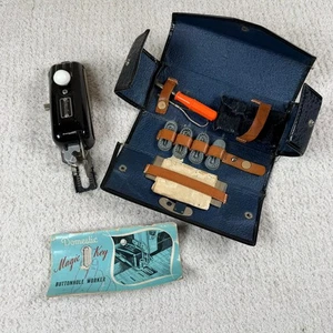 Domestic Magic Schlüssel Knopfloch Arbeiter Nähmaschine Aufsatz Koffer Zubehör - Bild 1 von 12