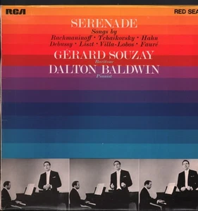 SB6832 Gerard Souzay / Dalton Baldwin Serenade LP vinyl UK Rca Red Seal 1969 - Picture 1 of 4