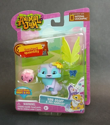 Animal Jam Von 水獭和宠物仓鼠玩偶“轻质货架磨损” — 第 1/4 张图片