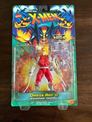 Figura de acción X-Men Omega Red II serie Flashback látigo Tendril Toy Biz Foto 1 de 4