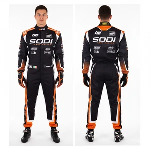 Kart Racing Suit / Go Karting Suit Digital Printed Level 2 CIK/FIA Approved suit - Picture 1 of 5