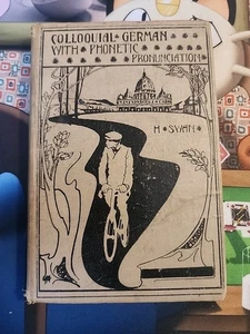 [Cycling] Traveller's Colloquial German by H. Swan, 1899 - Picture 1 of 6