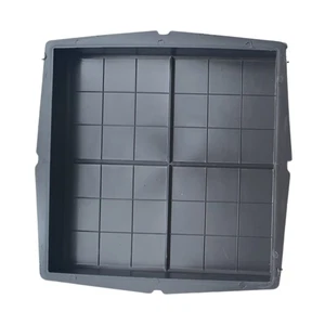 350x350x50 Kunststoff Garten Gießform Beton Pflaster Platten Einfahrt Terrasse Weg - Bild 1 von 2