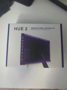 NZXT Hue 2 Ambient RGB Lighting Kit - RGB Glow Behind Monitor - Brand New - Picture 1 of 3