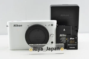 [ Count 2836 ] Nikon 1 J1 Body Digital Camera White From Japan - Picture 1 of 11