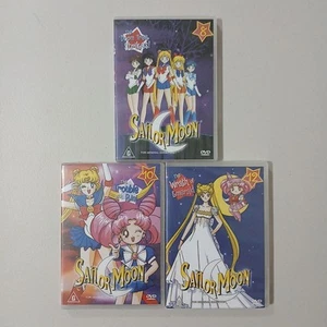 Sailor Moon DVD Series Brand New & Sealed Volumes 8, 10 & 12 - Picture 1 of 6