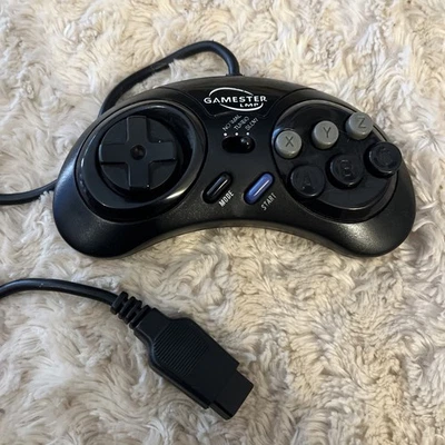 Sega Mega Drive Gamester LMP Controller 6 Button BTN Control Pad, Tested turbo - Image 1 of 2