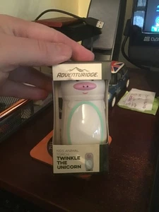 ADVENTURIDGE TWINKLE THE UNICORN  HAND HELD TORCH BIRTHDAY CHRISTMAS DARK - Picture 1 of 1
