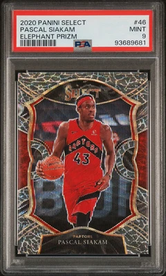 Pascal Siakam - 2020 Panini Select Elephant Prizm PSA 9 - Image 1 of 2