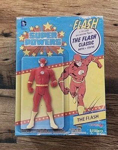 DC Comics Super Powers FLASH (Classic Costume) Kotobukiya ARTFX+ Statue SEALED - Picture 1 of 6