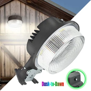 75Watt LED Barn Lights Dusk To Dawn Outdoor Lighting With Dusk to Dawn Photocell - Picture 1 of 21
