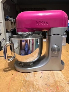 kenwood kmix planetary benchtop mixer hot pink - Picture 1 of 5