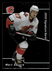 Marc Savard 2001  Be a Player Signature Series #032 Calgary Flames - Picture 1 of 2