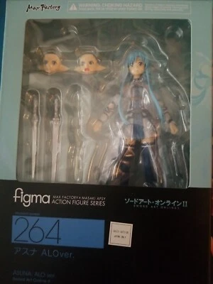 Figma Sword Art Online Asuna ALO 264 Auténtico Vendedor de Estados Unidos Primer Lanzamiento Foto 1 de 2