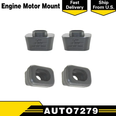 Montaje de motor izquierdo derecho DEA 4 piezas para camioneta Chevrolet L6 1942-1953 3,5 L UY17 Foto 1 de 4