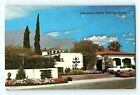 Home of Liberace Palm Springs Belardo Rd Mountains in Background Postcard E9
