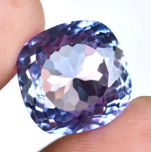 Natural Gray-Purple Musgravite 23.85Ct Cushion Certified Tanzania Loose Gemstone - Picture 1 of 7