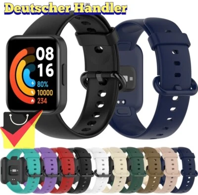 Armband für Xiaomi Mi Watch Lite 2/ Redmi 2 Uhrenarmband Silikon Sport Band - Bild 1 von 4