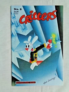 Critters No. 8 de enero de 1987 1a impresión septiembre 1986 Fantagraphics casi nuevo- (9,2) - Imagen 1 de 6