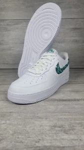 Size 11 - Nike Air Force 1 '07 Essentials Green Paisley - Picture 1 of 11