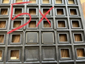 5x ST75C540 SUPER INTEGRATED DEVICES DSP AFE & MEMORIES FOR TELEPHONY MODEM FAX - Picture 1 of 4