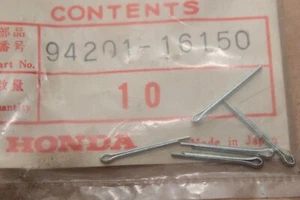 NUOVO 5 x stecca perno poggiapiedi posteriore Honda CB350 400 500 550 650 750Four *NOS* - Foto 1 di 1