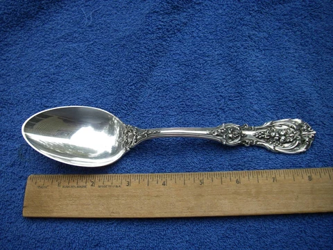 Reed & Barton FRANCIS I (1906) TABLESPOON-8 3/8 Inch-OLD PATENT MARK-NO MONO Cover