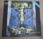 Sepultura Chaos A.D. Lp 1993 Brazil Pressing Bonus Track