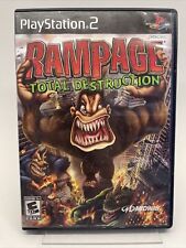 Rampage: Total Destruction (Sony PlayStation 2, 2006) Manual Included Tested