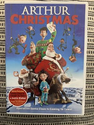 Arthur Christmas DVD, 2001 Widescreen Children's Family Holiday Movie-LIKE NEW! - Image 1 of 2