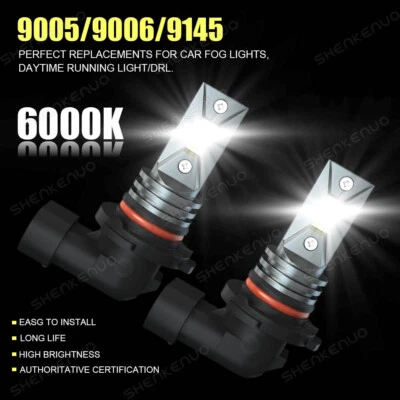 Faro LED 9005 HB3 blanco bombilla de haz alto/bajo YH para KIA Sportage 2017-2019 Foto 1 de 4