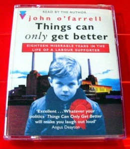 John O'Farrell Reads Things Can Only Get Better..Labour Supporter 2-Tape Audio - Picture 1 of 1