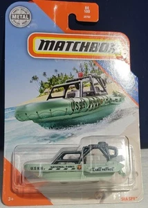 2020 MATCHBOX LIGHT GREEN SEA SPY, MBX COASTAL, MBX #84/100, HTF, FREE SHIPPING - Picture 1 of 12