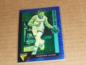 2020/21 Panini FLUX TARGET BLUE PULSAR PRIZM GRAYSON ALLEN GRIZZLIES #90