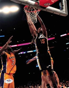 Derrick Favors signed 8x10 photo PSA/DNA Utah Jazz Autographed - Picture 1 of 1