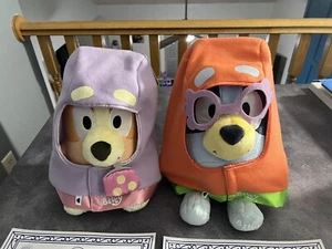 NWT Build-A-Bear Bluey ‘The Grannies’ Janet & Bingo Granny Rita Plush Puppy SET - Picture 1 of 6