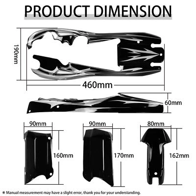 Plastic Body Shell Cover for 1/5 Hpi Rofun RV Km Baja 5b Rc Car Toys Parts - Image 1 of 4