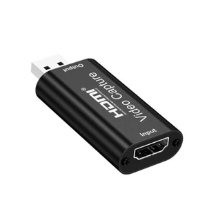 Audio Video Capture Card HDMI to USB USB2.0 Record via DSLR Camcorder Action Cam - Picture 1 of 11
