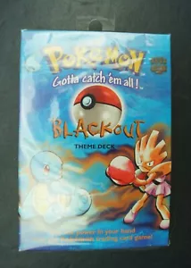 Mazo Pokémon Blackout sellado de fábrica WOTC *COMO NUEVO* - Imagen 1 de 1