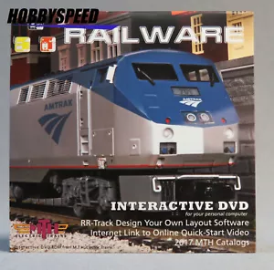 MTH RAILWARE INTERAKTIVE DVD GLEISLAYOUT DESIGN SOFTWARE 2017 Katalogzug NEU - Bild 1 von 2