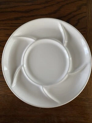 6 Assiettes  A Fondue Porcelaine ADP France - Photo 1/3