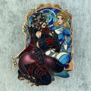 Prendedor esmaltado de piel MALIZA 4 invisibles Marvel Rivals hecho por fans para mujeres fantásticas - Imagen 1 de 2