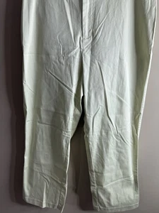 Neu mit Etikett Lands End steinkhaki gerades Bein Hose 10 kurz - Bild 1 von 9
