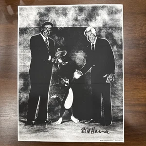 Bill Hanna Signed Photo Animation Hanna Barbera 8x10 Authentic Tom And Jerry - Picture 1 of 6