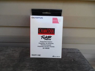OLYMPUS CAMEDIA Flash Path Floppy Disk Adaptor Looks New With Box - Image 1 of 4